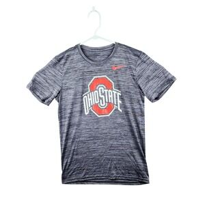 Nike The Nike Tee Ohio State Buckeyes Dri-FIT T-Shirt Gray Heathered